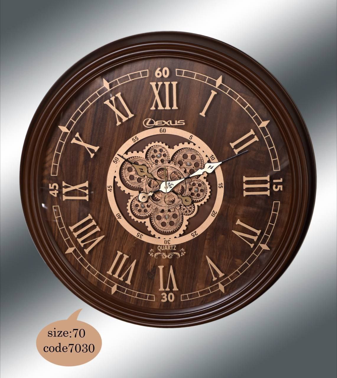 ساعت چرخ دنده لکسوس  68 سانت